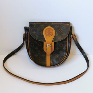 Louis Vuitton crossbody saddle bag